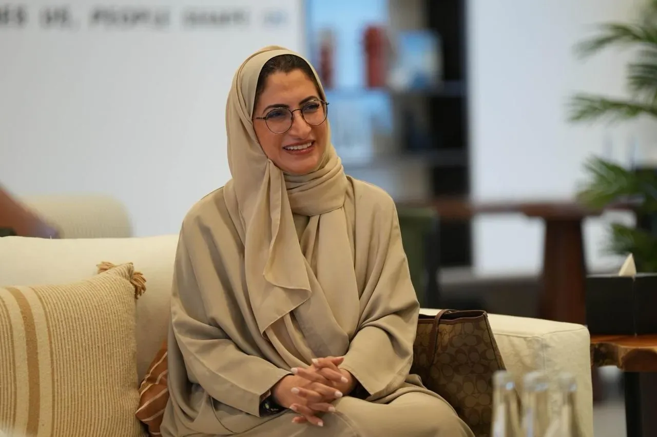 A guest seated during a federation event